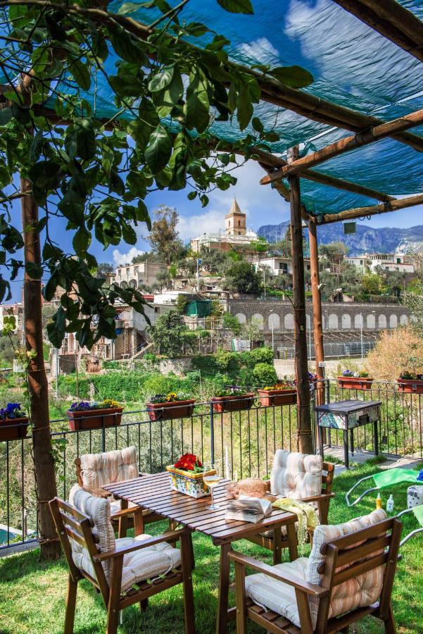 Villa Laura Amazing Breakfast,Private Outdoor Hot Tub, Positano Experience 외부 사진