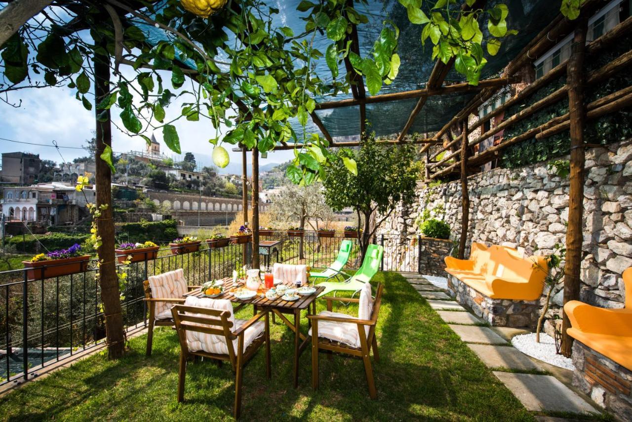 Villa Laura Amazing Breakfast,Private Outdoor Hot Tub, Positano Experience 외부 사진