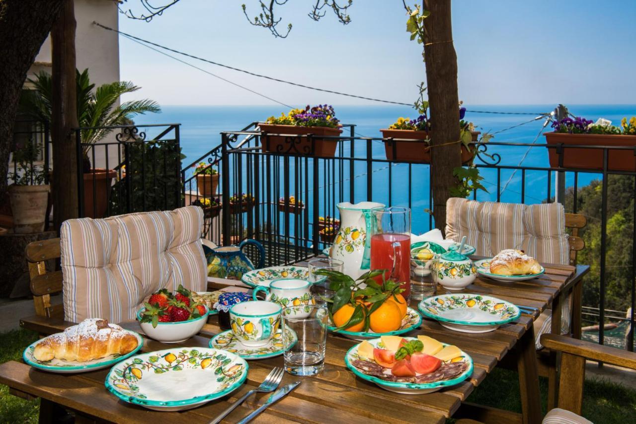 Villa Laura Amazing Breakfast,Private Outdoor Hot Tub, Positano Experience 외부 사진